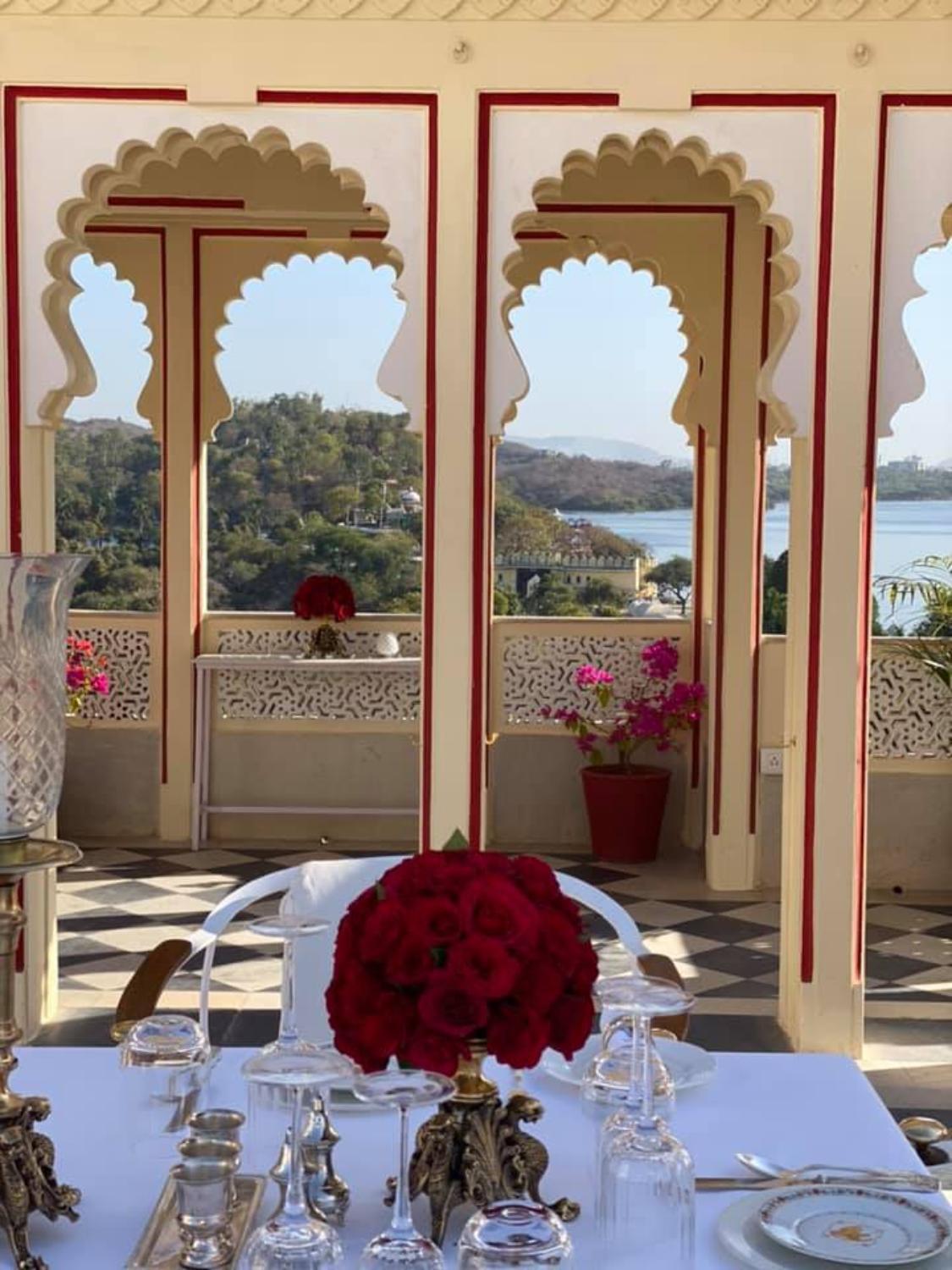 Shiv Niwas Palace By Hrh Group Of Hotels Udaipur Exteriör bild